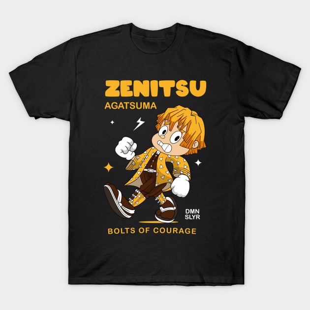 Zenitsu T-Shirt by Harrisaputra